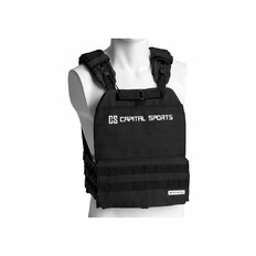 Záťažová vesta Capital Sports Battlevest 2.0 2 x 4 kg - čierna