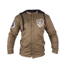 Pánska bunda W-TEC Black Heart Khaki Jacket s aramidom