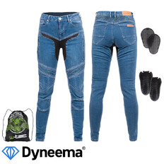 Dámské moto jeansy W-TEC Dynetis Lady