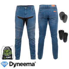 Pánske moto jeansy W-TEC Dynetis