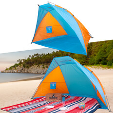 Namiot plażowy parawan z dodatkowymi kieszeniami inSPORTline Ascano