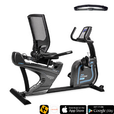 Rower rehabilitacyjny inSPORTline inCondi R600i poziomy + pas piersiowy