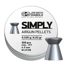 Air Gun Pellets JSB Simply 4.5 mm 0.520 g 500-Pack