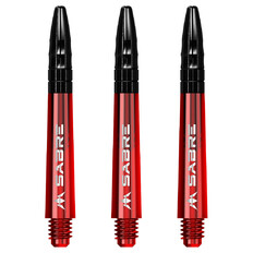 Dart Shafts Mission Sabre Red Tweenie – 3-Pack