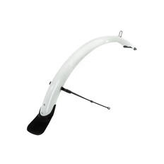 White Front Mudguard for Crussis Urban, Cobra & Cobra Sport Scooters w/ 26” Wheels