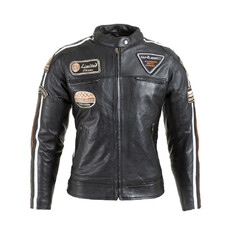 Women's Leather Motorcycle Jacket W-TEC Sheawen Lady