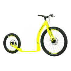 Kick Scooter Crussis ONE Cross HARD 6.2-1 Yellow 27.5/20”