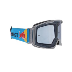 Motokrosové okuliare RedBull Spect Strive Panovision, svetlo šedé matné, plexi dymové