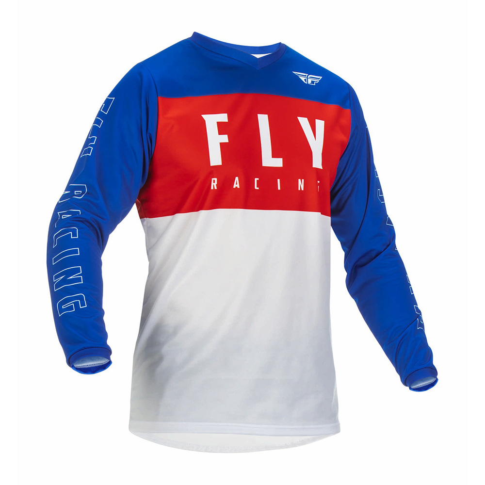 Motokrosový dres Fly Racing F-16 Red White Blue červená/bílá/modrá - M