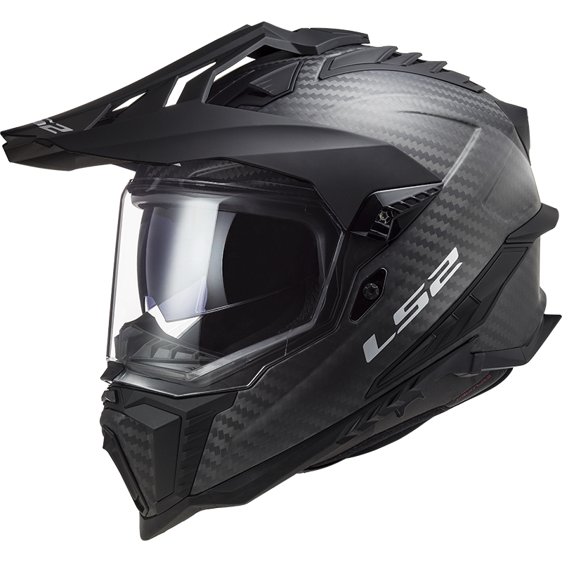 Enduro helma LS2 MX701 Explorer C  Glossy Carbon  XL (61-62) - Glossy Carbon