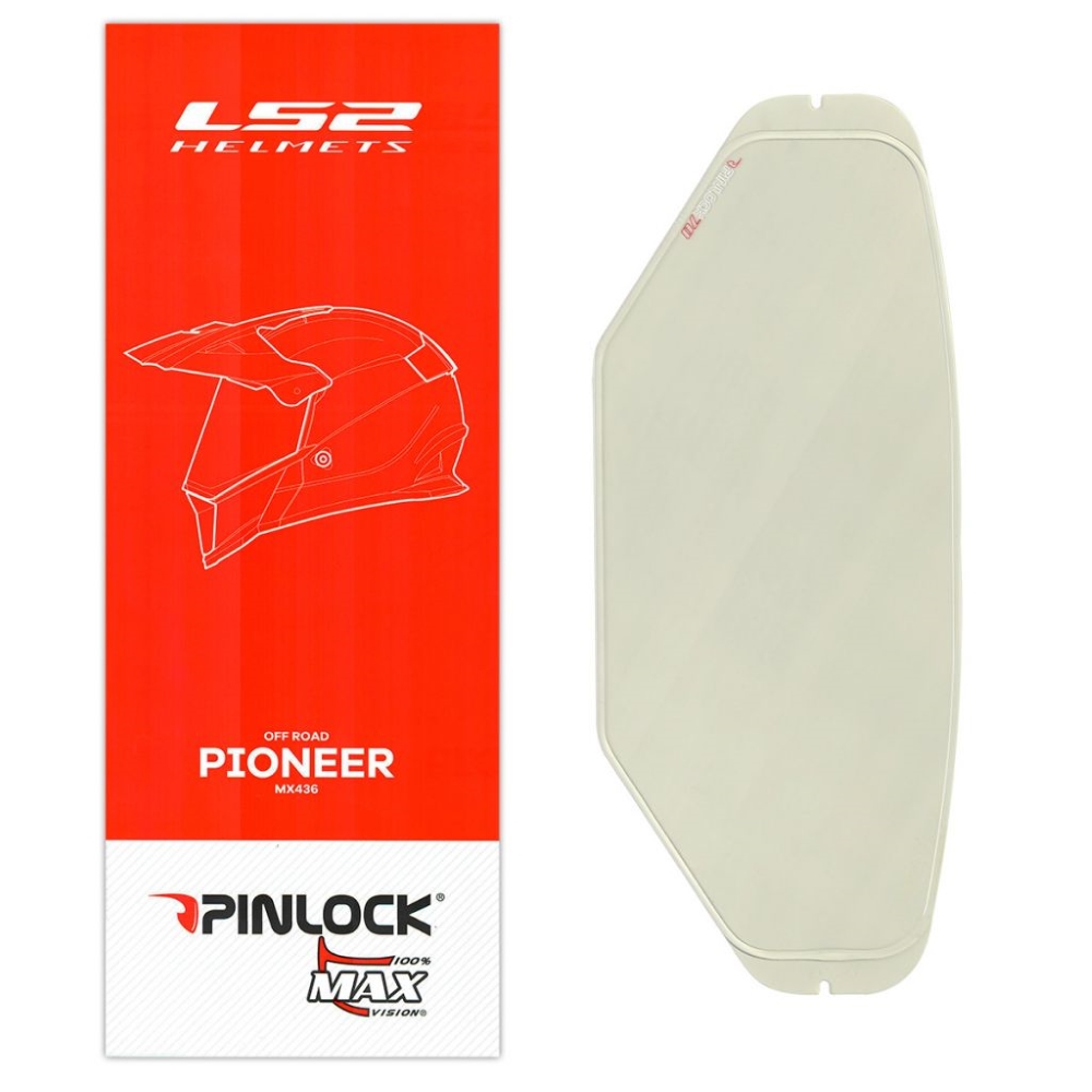 Fólie Pinlock 100% Max Vision 70 pro LS2 MX436 Pioneer (DKS198)  čirá - čirá