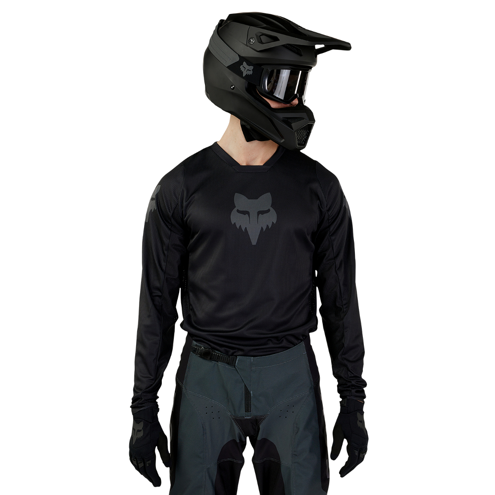 Motokrosový dres FOX 180 Blackout Jersey  Black  S - Black