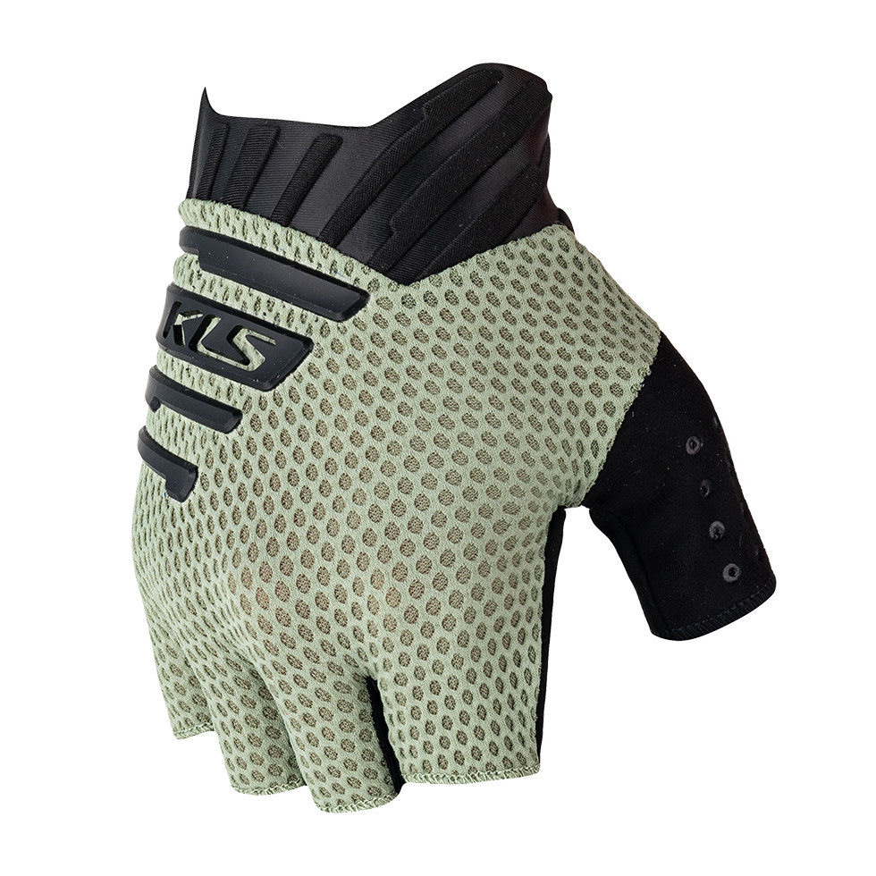 Cyklo rukavice Kellys Cutout Short 022  Sage Green  XS - Sage Green