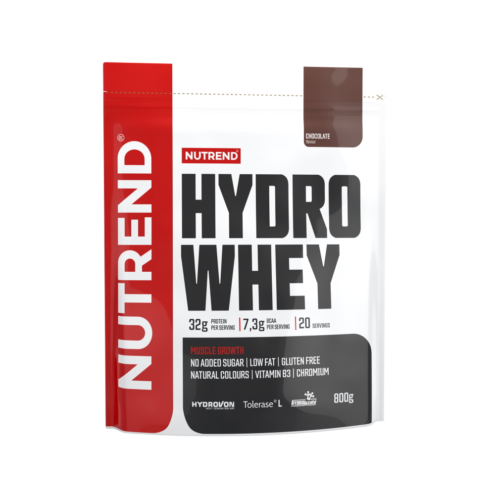 Izolát nativní syrovátkové bílkoviny Nutrend Hydro Whey 800g vanilka