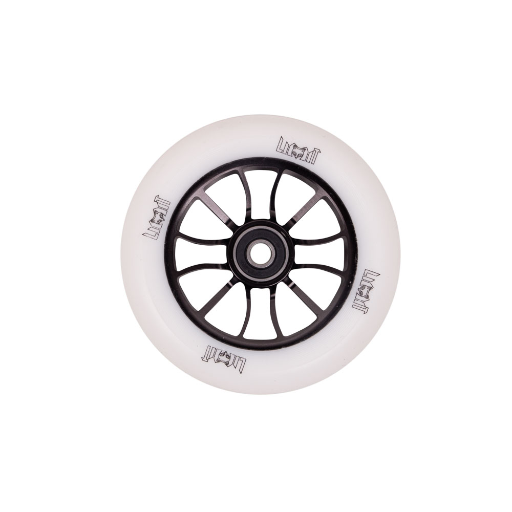 Kolečka LMT S Wheel 110 mm s ABEC 9 ložisky  černo-bílá - černo,bílá
