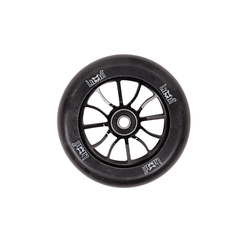 Kolečka LMT S Wheel 110 mm s ABEC 9 ložisky  černo-černá - černo,černá