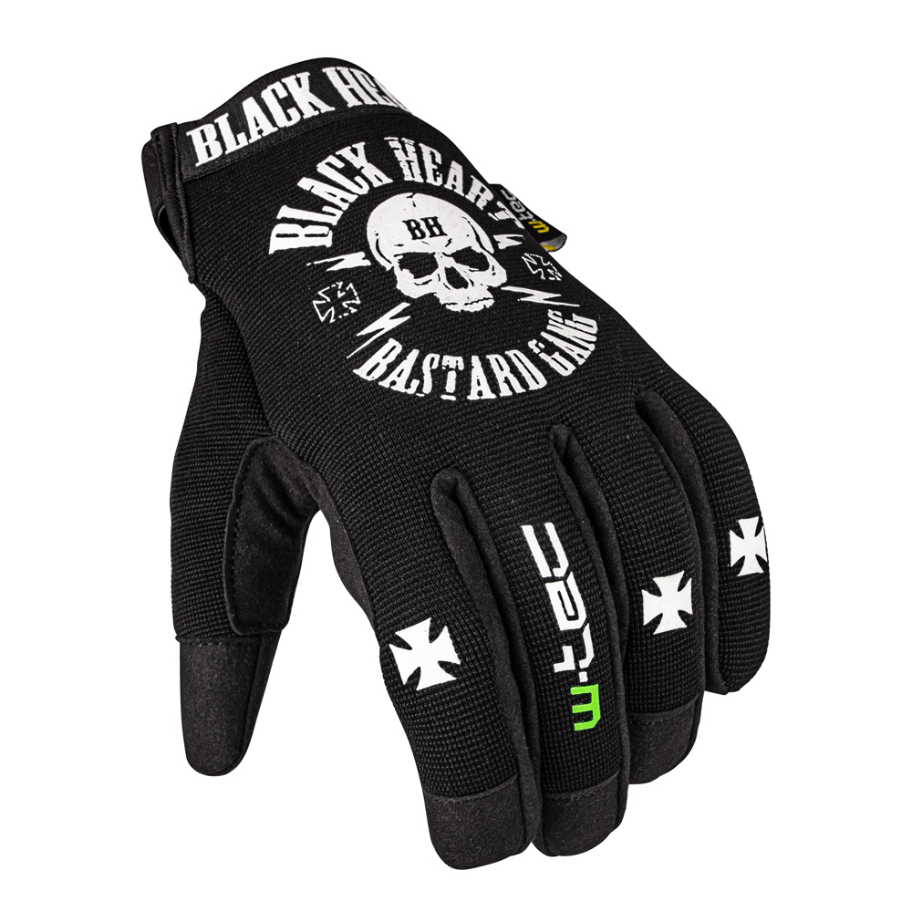 Moto rukavice W-TEC Black Heart Radegester  černá  4XL - černá