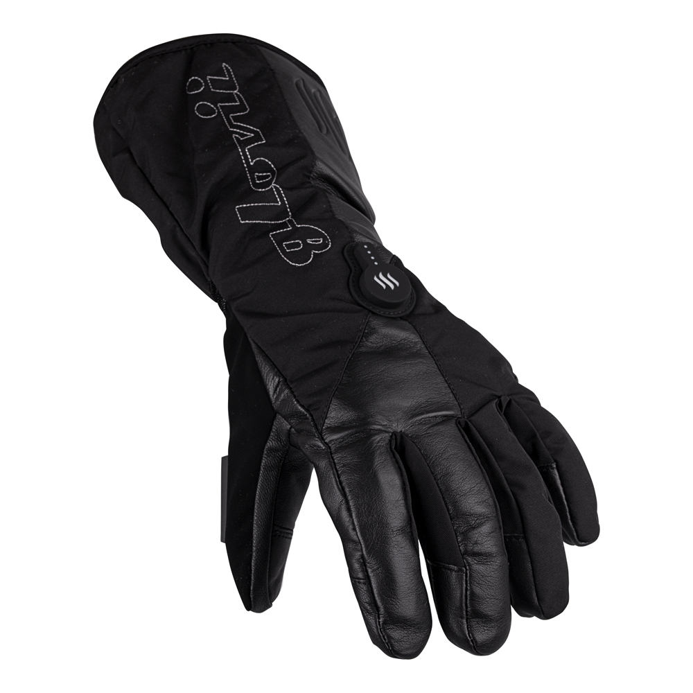 Vyhřívané lyžařské a moto rukavice Glovii GS9  černá  XL - černá