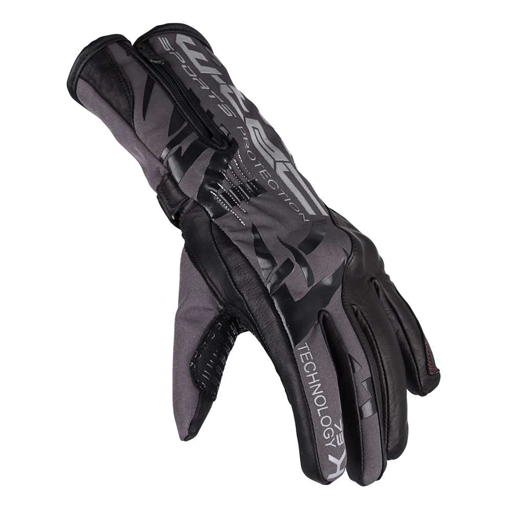 Moto rukavice W-TEC Kaltman  černo-šedá  L - černo,šedá