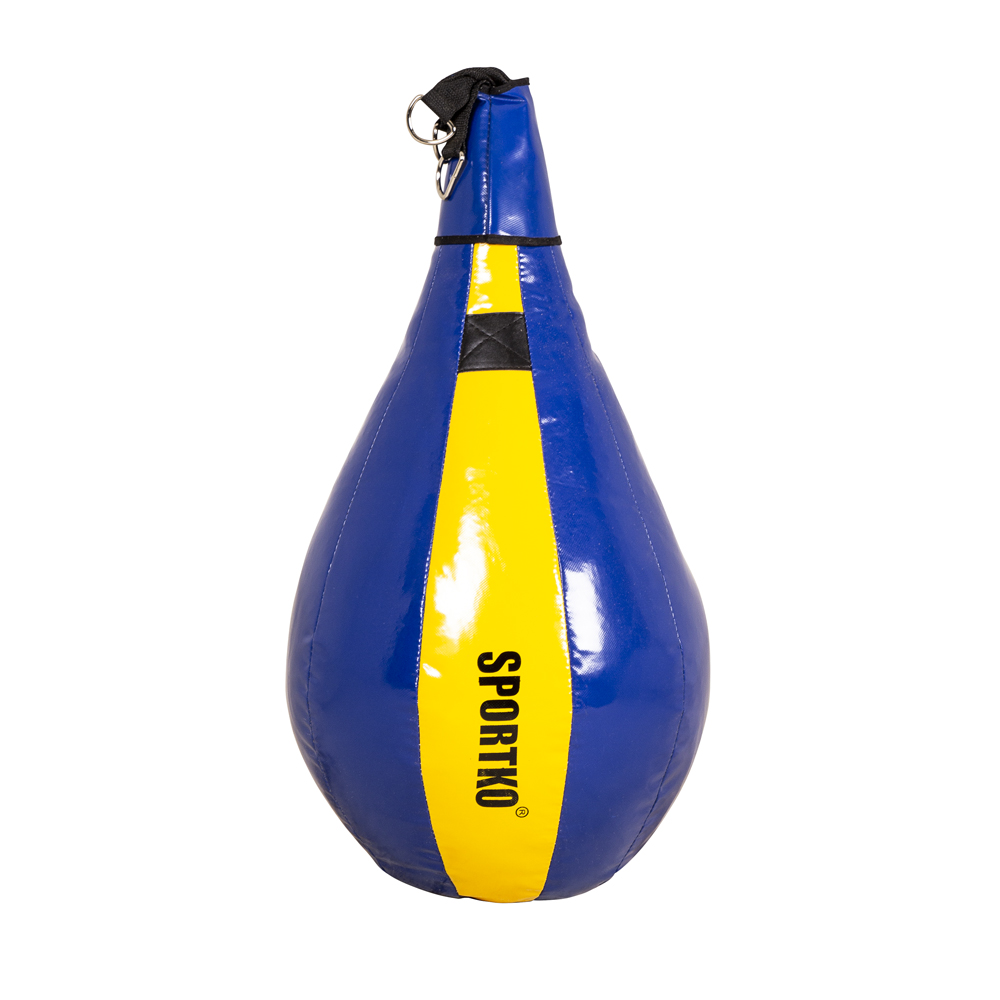Boxovací pytel SportKO GP4 52x70cm / cca 10kg  modro-žlutá - modro,žlutá