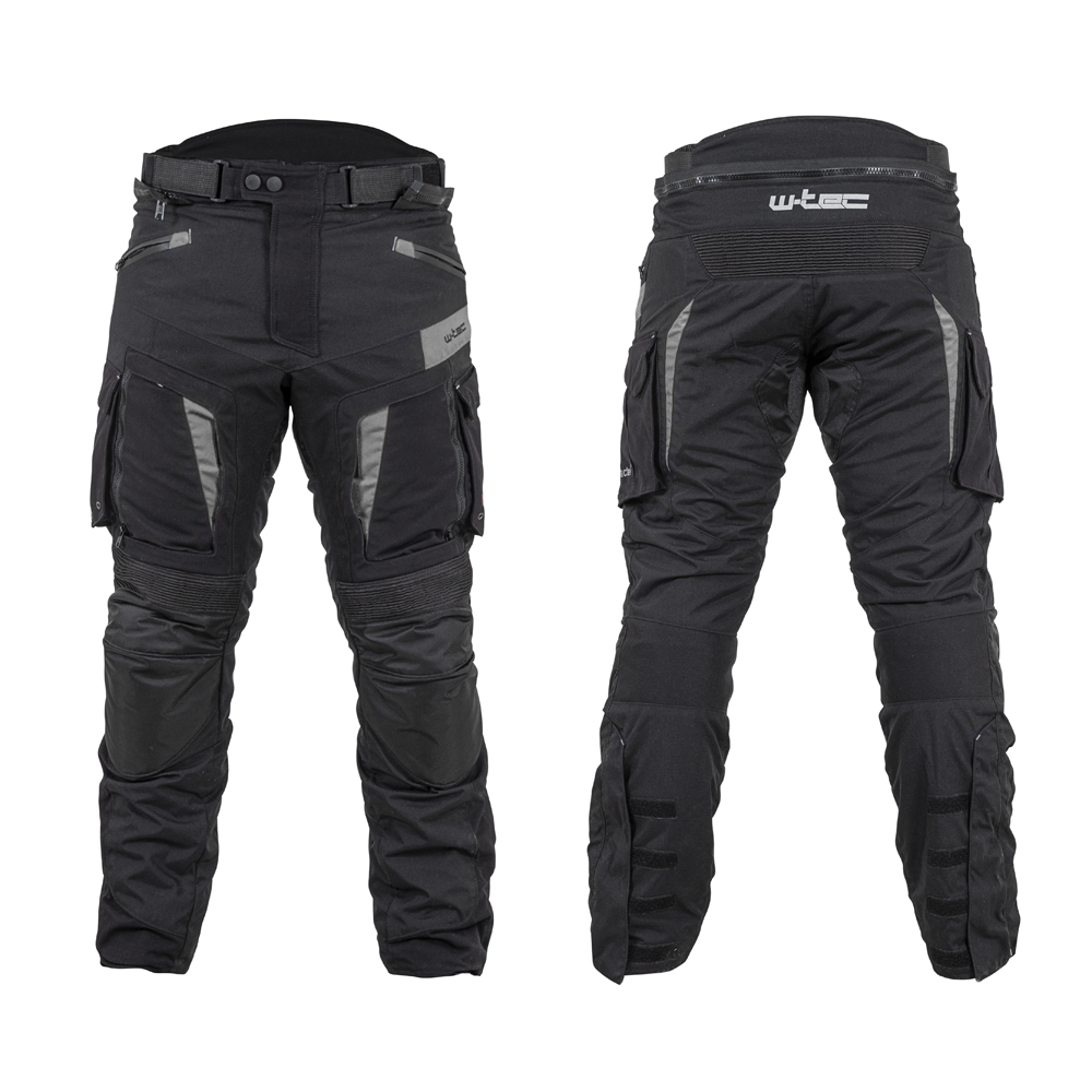 Moto kalhoty W-TEC Aircross  černo-šedá  3XL - černo,šedá