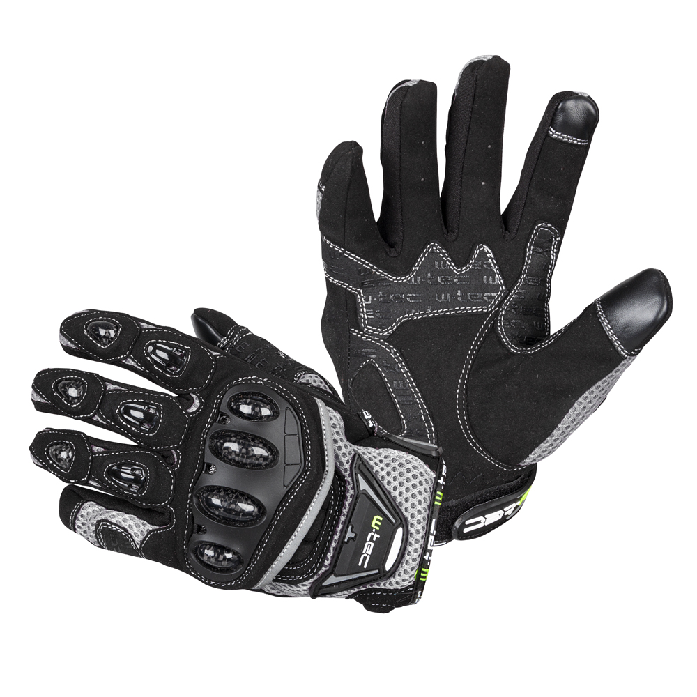 Moto rukavice W-TEC Upgear  černo-šedá  3XL - černo,šedá