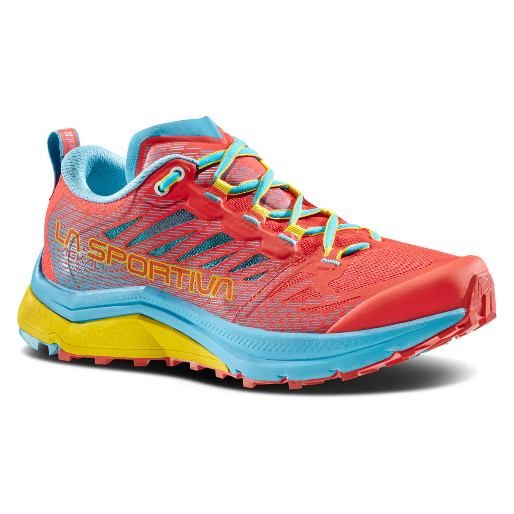 Dámské trailové boty La Sportiva Jackal II Woman Hibiscus/Malibu Blue - 40