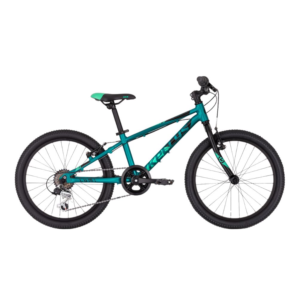 Dětské kolo KELLYS LUMI 30 20" - model 2024  Teal  10" (115-135 cm)