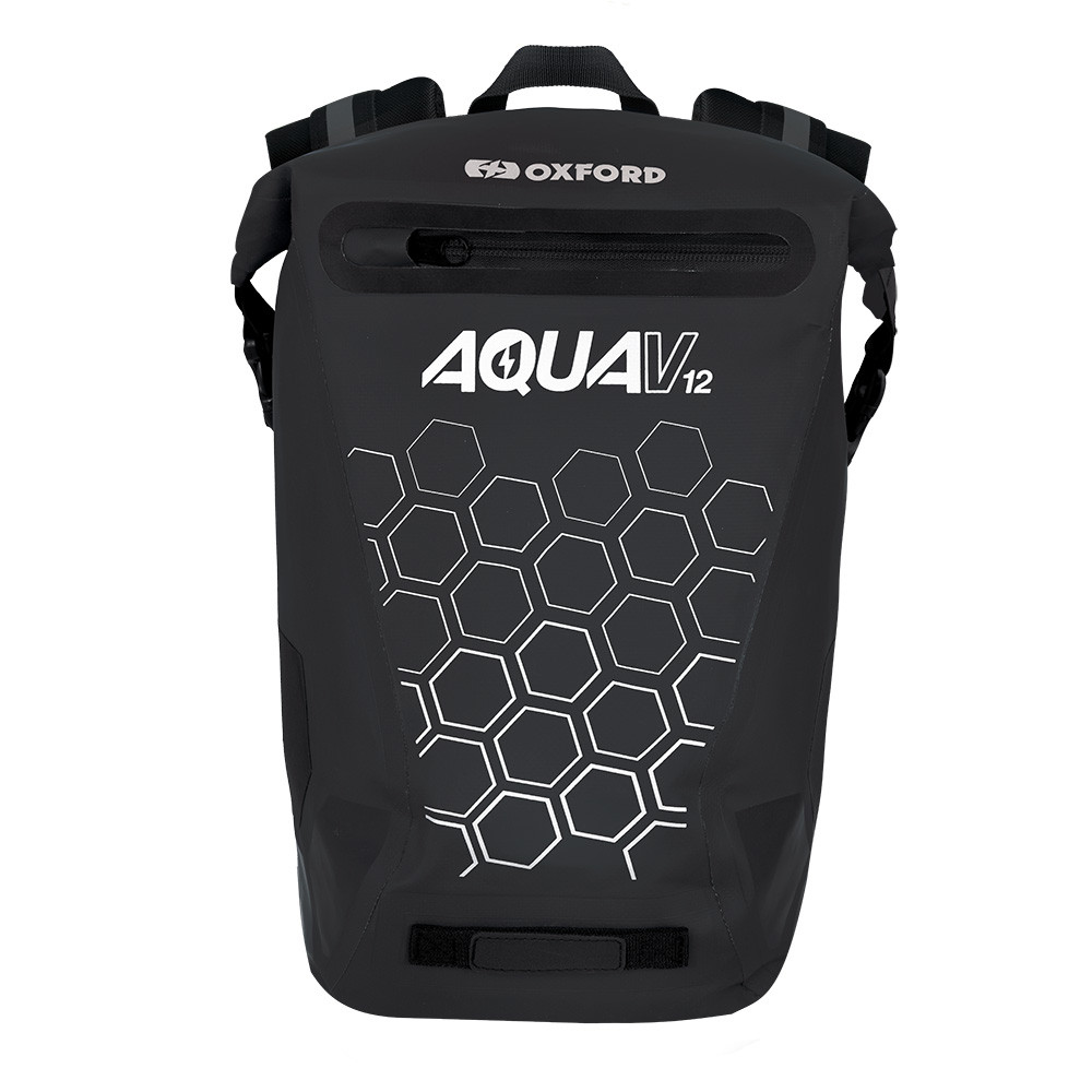 Vodotěsný batoh Oxford Aqua V12 Backpack 12l  černá - černá