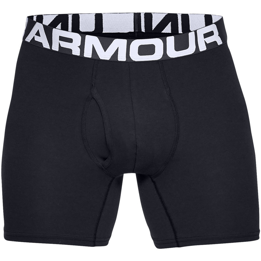 Pánské boxerky Under Armour Charged Cotton 6in 3 Pack  Mod Gray Medium Heather  S.

Při výrobě byla použita Charged Cotton neboli funkční bavlna, která rychle schne a je příjemná na tělo.


	Moisture Transport System zajišťuje vysokou absorpci potu
	přiléhavý fitted střih
	maximálně prodyšný materiál
	speciálně umístěné švy
	Charged Cotton - funkční bavlna, která rychle schne a je příjemná na tělo
	měkký a pružný pás pro pohodlné usazení
	stylový minimalistický design 
	4-Way Stretch technologie umožňuje větší flexibilitu v jakémkoli směru
	materiál: 57% bavlna, 38% polyester, 5% elastan
	v balení po třech kusech