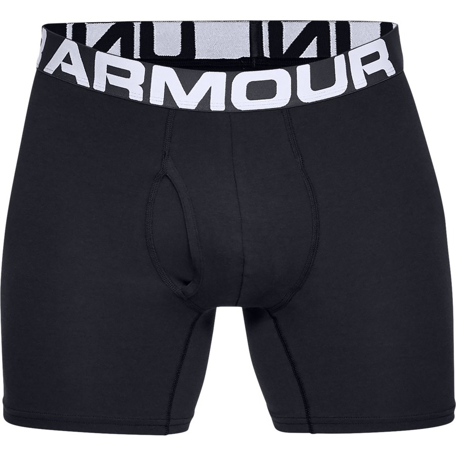 Pánské boxerky Under Armour Charged Cotton 6in 3 Pack  Mod Gray Medium Heather  S.

Při výrobě byla použita Charged Cotton neboli funkční bavlna, která rychle schne a je příjemná na tělo.


	Moisture Transport System zajišťuje vysokou absorpci potu
	přiléhavý fitted střih
	maximálně prodyšný materiál
	speciálně umístěné švy
	Charged Cotton - funkční bavlna, která rychle schne a je příjemná na tělo
	měkký a pružný pás pro pohodlné usazení
	stylový minimalistický design 
	4-Way Stretch technologie umožňuje větší flexibilitu v jakémkoli směru
	materiál: 57% bavlna, 38% polyester, 5% elastan
	v balení po třech kusech