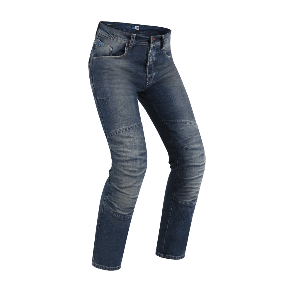 Pánské moto jeansy PMJ Vegas CE  modrá  46 - modrá