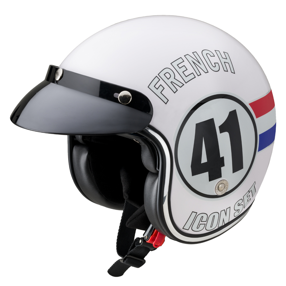 Moto přilba W-TEC Café Racer  French 41  XS (53-54) - French 41