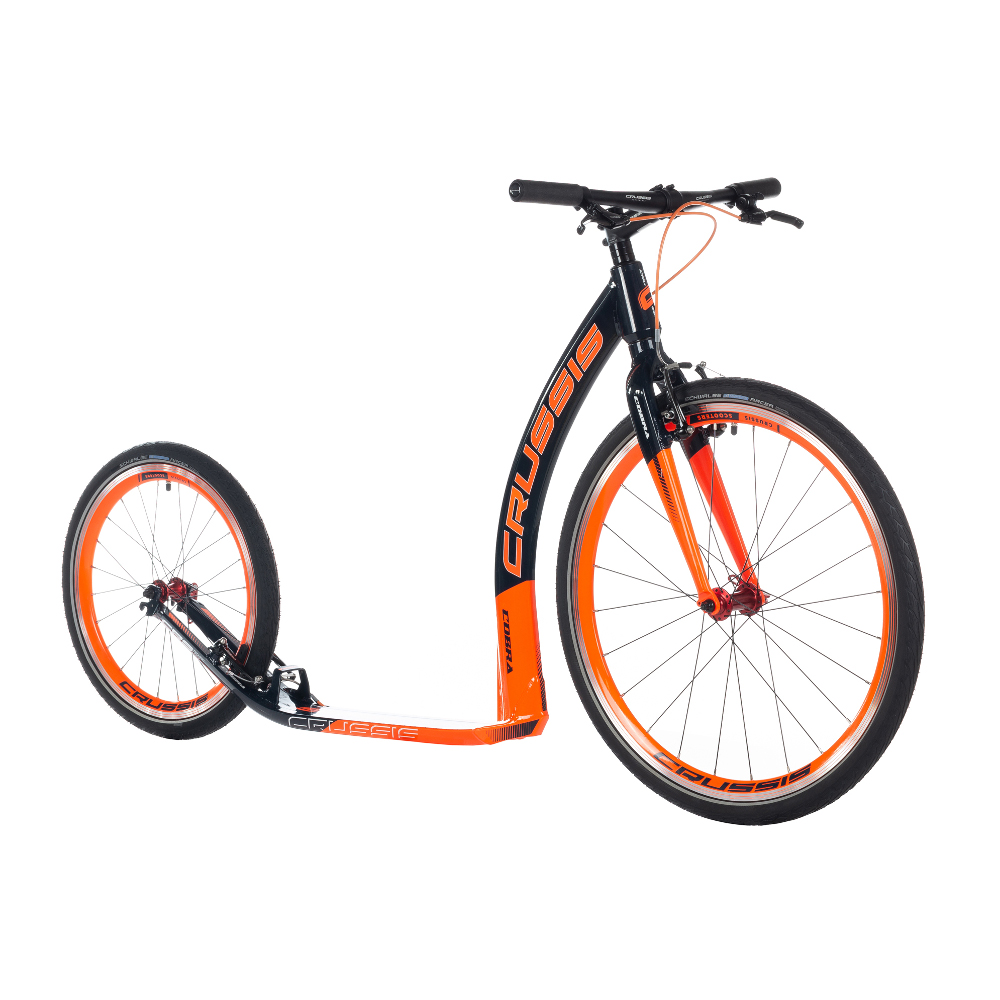 Koloběžka Crussis Cobra 4.3 černo-oranžová 26"/20"