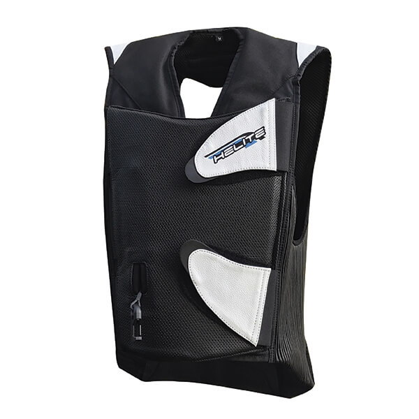 Závodní airbagová vesta Helite GP Air 2, mechanická s trhačkou černá - S