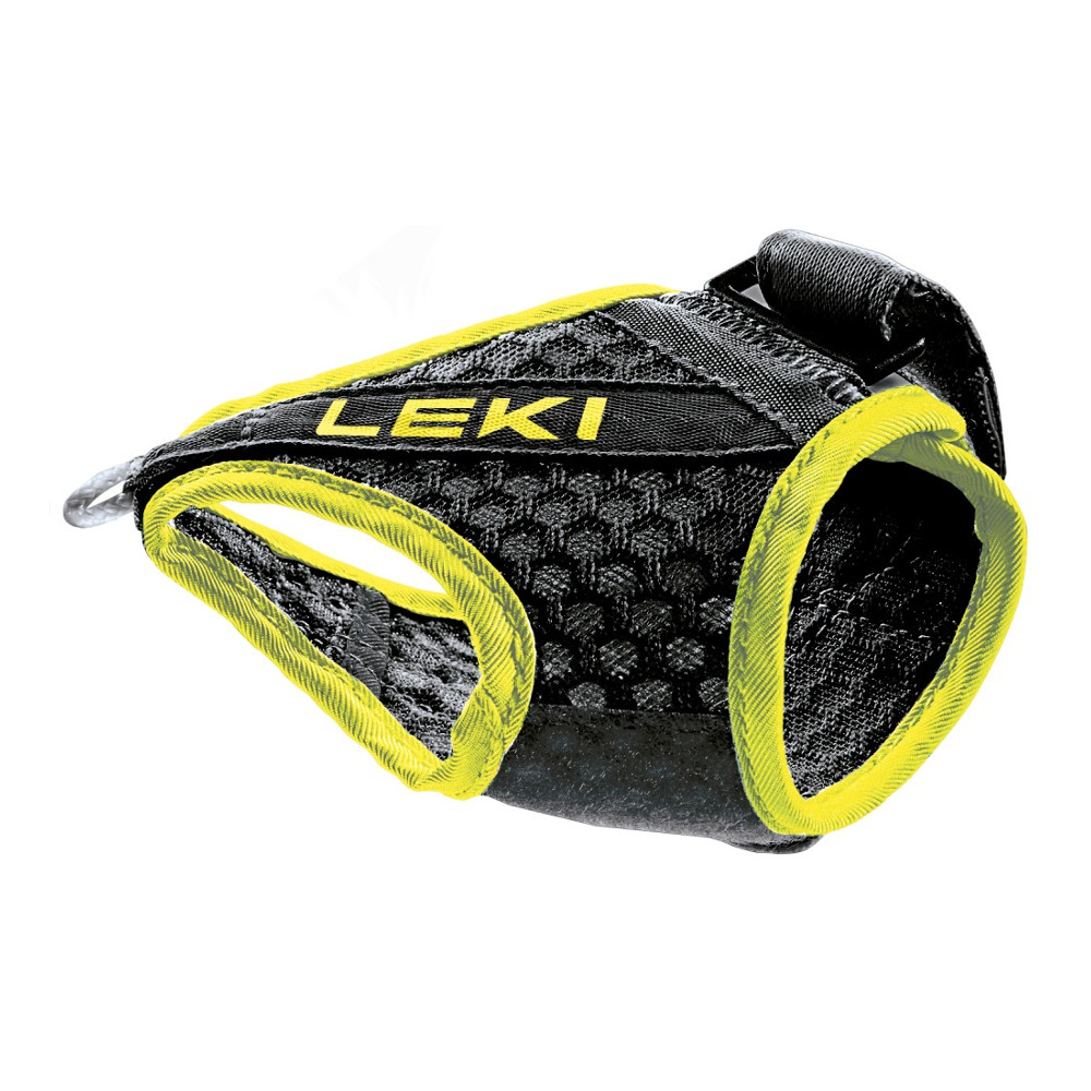 Poutka LEKI Shark Frame Strap Mesh Black-Neon Yellow - M/L/XL