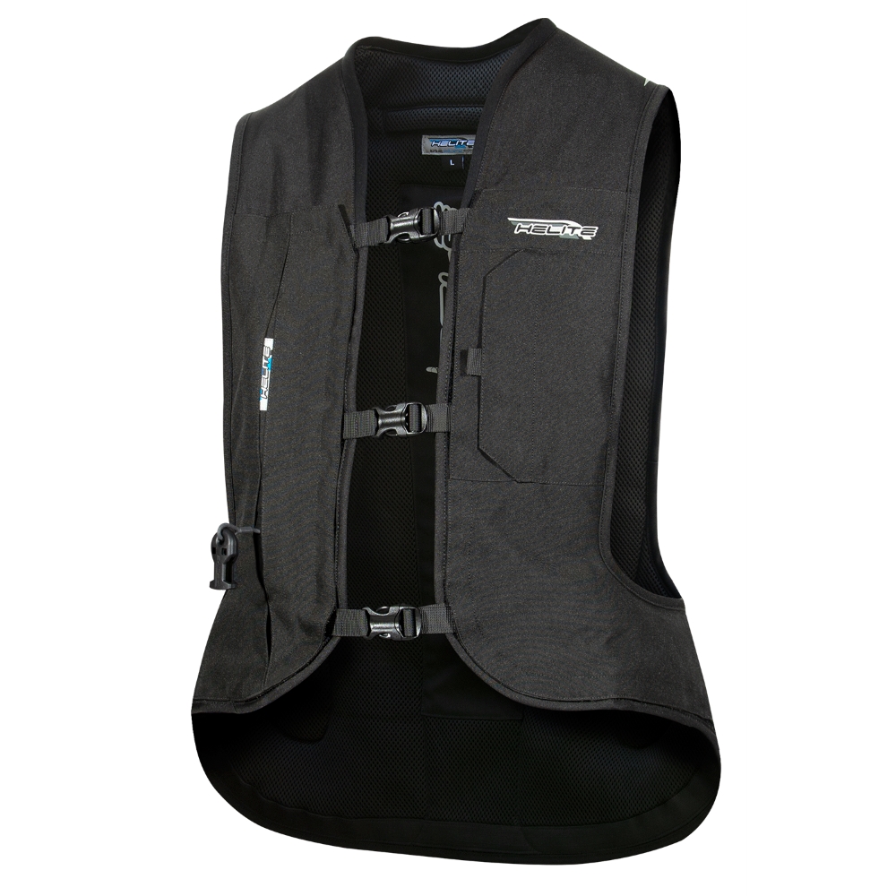 Airbagová vesta Helite Turtle 2 černá, mechanická s trhačkou černá - S