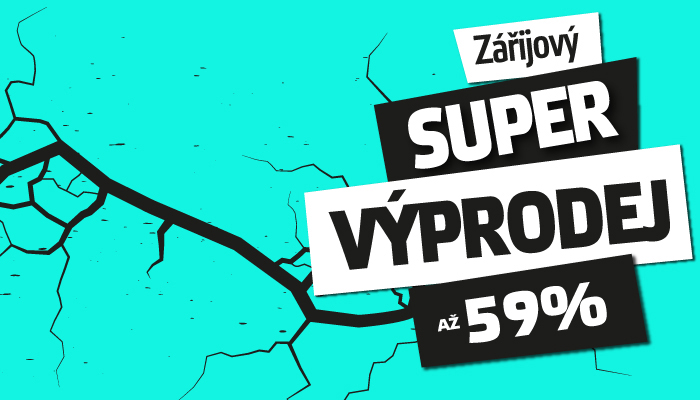 SUPER VÝPRODEJ - slevy až 59%