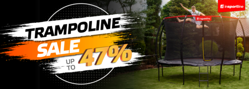 Trampolines with discount up to 47% - just a hop, skip and jump away!