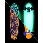 Penny board Street Surfing Beach Board Glow Mystic Forest