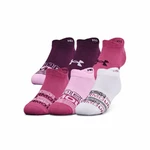 Dámské nízké ponožky Under Armour Women's Essential NS 6 párů - Pink Quartz