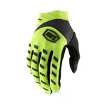 Motocross-Handschuhe 100% Airmatic gelb/schwarz