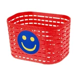 Dětský plastový přední košík M-Wave P Children's Basket - červená