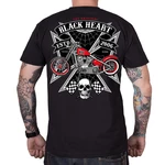 Clothes for Motorcyclists BLACK HEART Iron