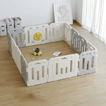 Plastic Playpen inSPORTline Klaudino 12+2 188 x 208 x 66 cm