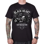 Triko BLACK HEART Moto Kult