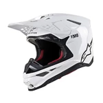 Motorcycle Helmet Alpinestars Supertech S-M8 Solid MIPS White Glossy 2022