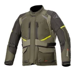 Men's ATV Jacket Alpinestars Andes Drystar zelená/černá/žlutá fluo 2022