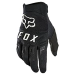 Motocross Gloves FOX Dirtpaw Black/White MX22 - Black/White