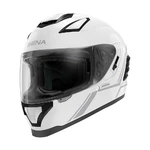 Motorcycle Helmet SENA Stryker w/ Integrated Mesh Headset Glossy White - Glossy White